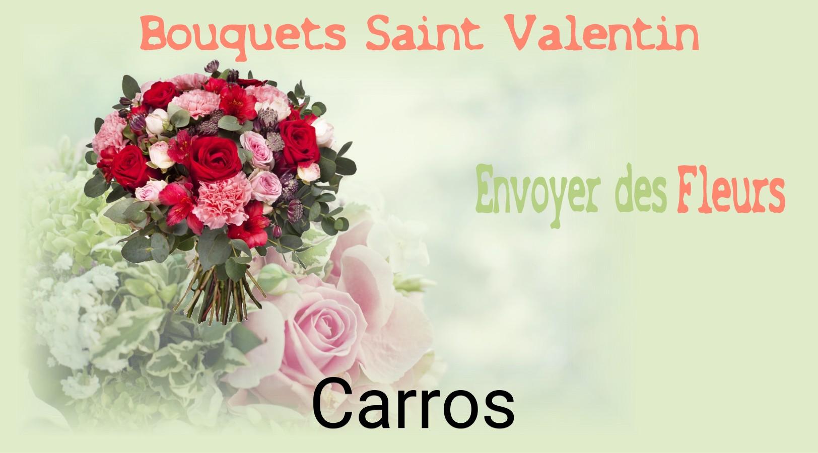 Roses de Saint-Valentin livrées à Carros